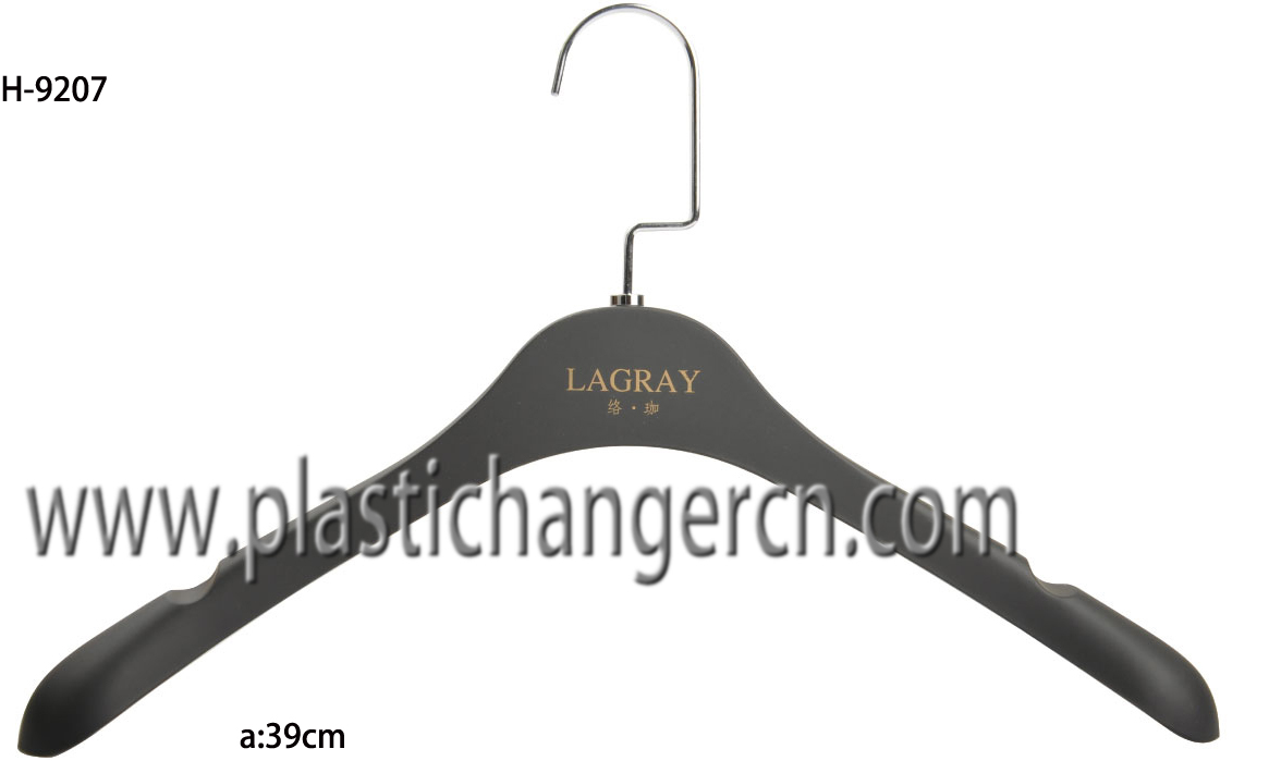 9207 abs rubber coated coat hanger