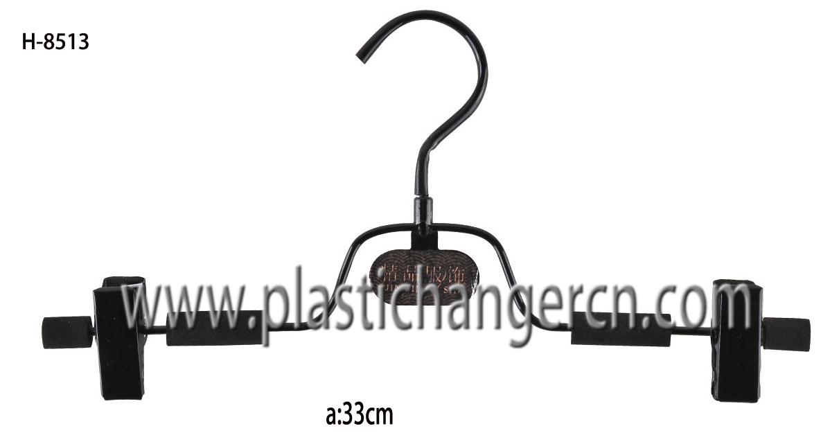 8513 anti-slip foam metal pant hanger